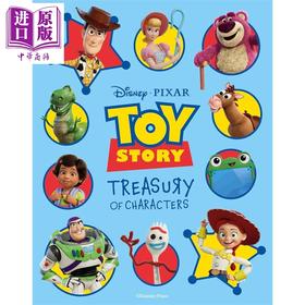 预售 【中商原版】DK 玩具总动员人物图鉴 Toy Story Treasury of Characters  英文原版  DK