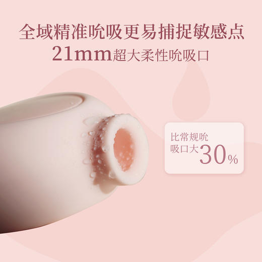 【超大柔性 三种愉悦】软屿快乐瓶吮吸拍打二合一按摩器 商品图2