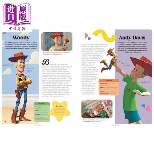 预售 【中商原版】DK 玩具总动员人物图鉴 Toy Story Treasury of Characters  英文原版  DK 商品图3