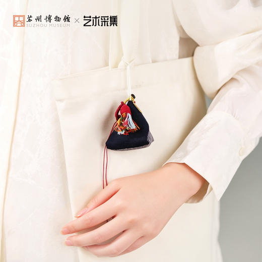 苏州博物馆 高粽胜算香囊挂件端午好礼创意包挂钥匙扣美好寓意伴手礼 商品图3