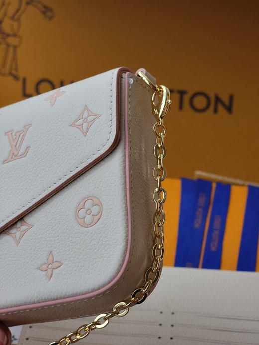 春夏特惠💰660 原单LV POCHETTE FELICIE 手袋 M15968新色 优雅小巧 商品图6