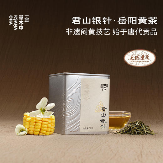 【快闪上新】君山银针·岳阳黄茶 | 50g原叶 | 黄茶类 商品图0