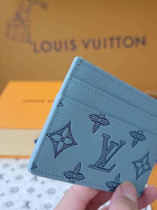 春夏特惠💰340 原单LV M14791卡片冰蓝 商品图4
