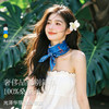 万事利SHINE系列双面印花小方巾/斜巾-燃 商品缩略图4