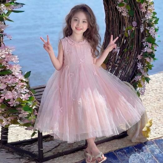 女童连衣裙夏季新款洋气儿童时髦海边度假裙子女孩2026夏装公主裙100-150★娃娃优选 商品图0