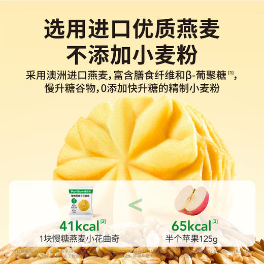 【三诺心选社群专享】慢糖燕麦小花曲奇（1盒10包） 商品图3