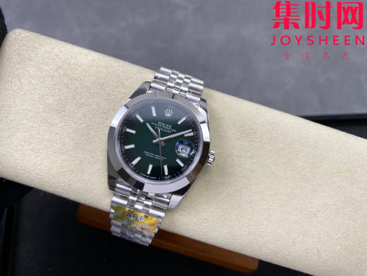 ARF劳力士日志型41mm 渐变绿 烟熏绿 丹东3235一体机 五珠链 904L钢 男士腕表 商品图4