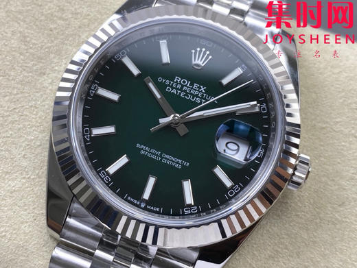 ARF劳力士日志型41mm 渐变绿 烟熏绿 丹东3235一体机 五珠链 904L钢 男士腕表 商品图2