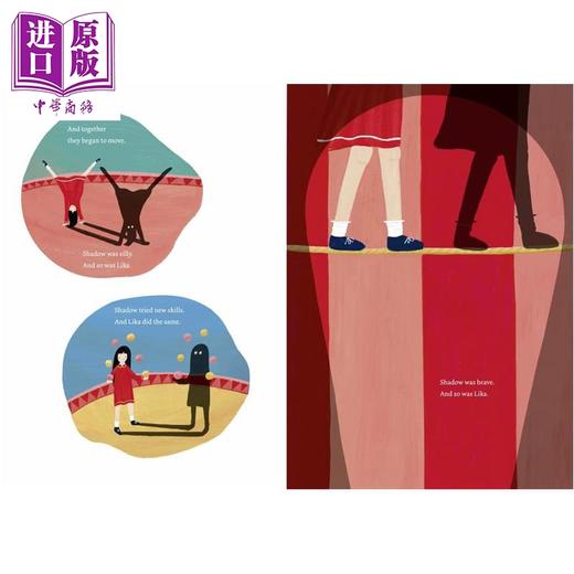 【中商原版】影子马戏团 Circus of Shadows 英文原版 儿童绘本 图画故事书 讲述关于认识和接纳自身每一部分的故事 进口童书  商品图3