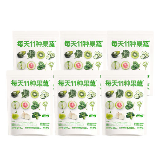 （6大包18小袋）ffit8复合果蔬汁饮料100ml/袋    A-2250  （效期27-3） 商品图0