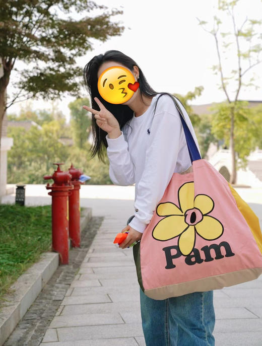 度假花朵帆布包斜挎包 商品图2