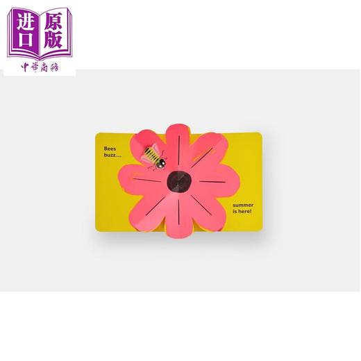 【中商原版】立体书 夏天来了 Summer Pops Up 英文原版 儿童纸板绘本图画书 色彩鲜艳 立体场景 结实硬纸板材质 进口童书 商品图3