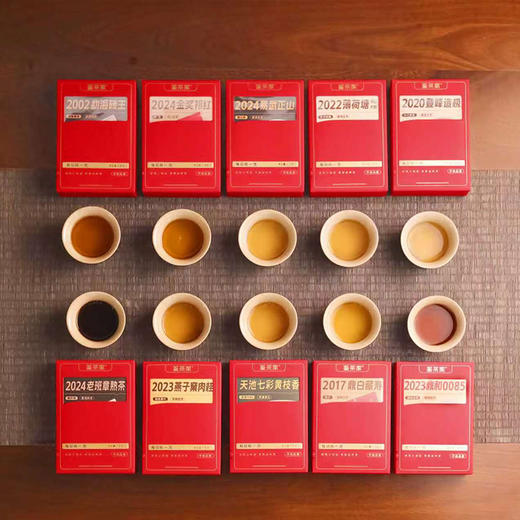 【端午/父亲节好礼】国茶十臻茗茶礼盒｜十家龙头老牌茶企联合定制，茶圈大佬严选，源头直供，一盒喝遍中国茶的大半壁江山，自用、送礼、待客好茶 商品图2