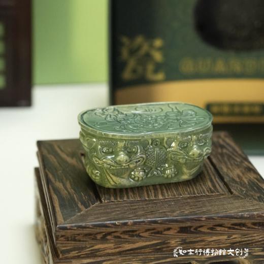 开封博物馆绿釉双狮瓷枕树脂冰箱贴摆件河南旅游纪念国潮文创礼物 商品图1