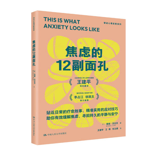 【任选4本套装】认知重塑+流动的心灵+穿越焦虑和抑郁+焦虑的12副面孔 商品图2