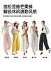 【醋酸弯刀裤】超凉快！超显瘦！天丝+醋酸+锦纶，爽滑舒服，轻薄透气又不皱！建议拍大一码 商品缩略图4