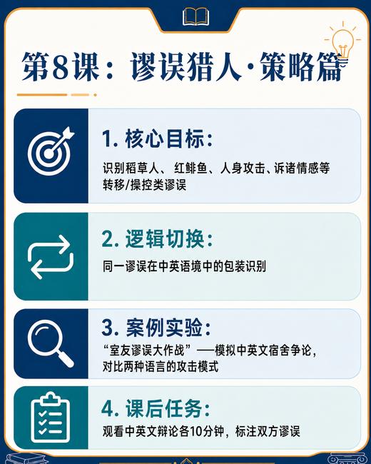 2026年 暑假班 中学生双语逻辑思辨课（美国top30教育测评副总监授课） 商品图8
