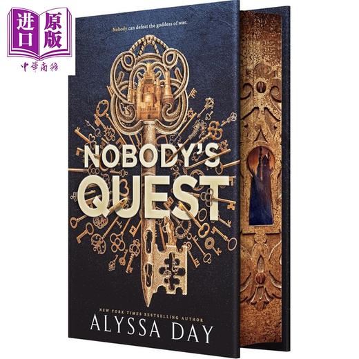 【中商原版】无名者的征程  刷边   Nobodys Quest 英文原版  Alyssa Day  奇幻言情小说 商品图0