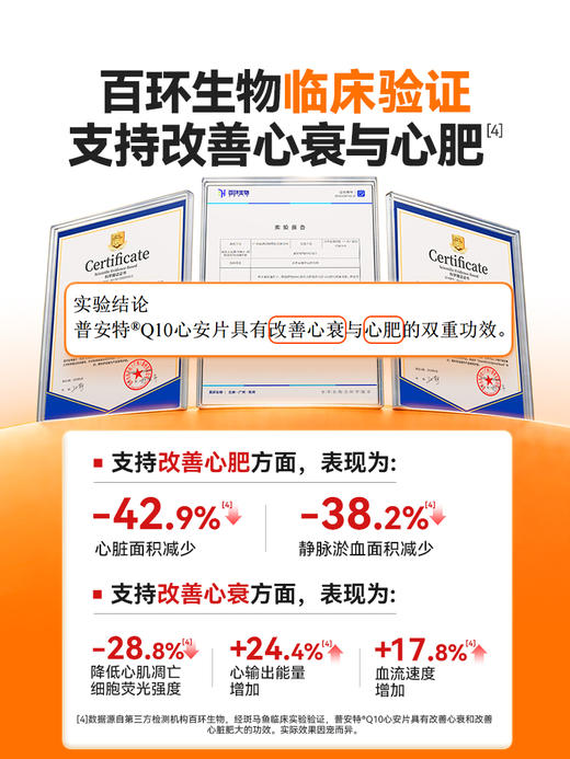 普安特辅酶Q10心诺宁护心养心狗狗心脏猫咪老年犬辅助调理心肌心安片 商品图3