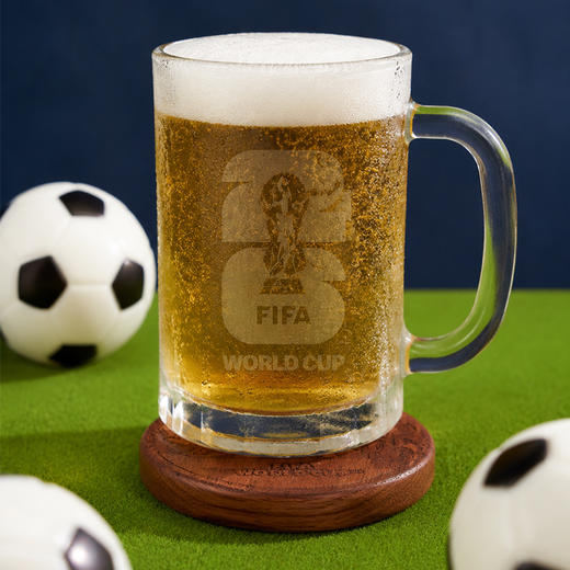 2026世界杯 木头开瓶器冰箱贴杯垫-会徽款/吉祥物款/口号款/足球款 商品图6