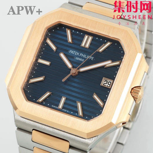 APW百达翡丽 CUBITUS方形5821系列 方形鹦鹉螺 5821“小电视”—男士腕表 优雅运动腕表标杆 丹东330一体机 表径45mm 商品图2