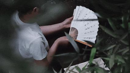 正安 芒种心经折扇 种下吉祥 一握清凉 忙有所获心有所安 商品图3
