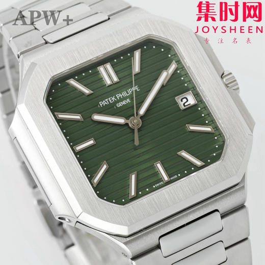 APW百达翡丽 CUBITUS方形5821系列 方形鹦鹉螺 5821“小电视”—男士腕表 优雅运动腕表标杆 丹东330一体机 表径45mm 商品图1