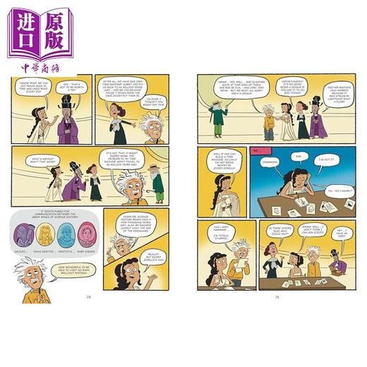 预售 【中商原版】超级科学家联盟与穿越时空的霸王龙 The Super League of Super Scientists and T Rex 英文原版  Anna Claybourne 商品图2