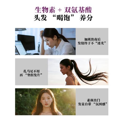 Nutripur头发精华胶囊 纽崔朴 BambouSil 竹丝 护发精华胶囊 60粒 L-赖氨酸 硅 滋养头发皮肤指甲 商品图2