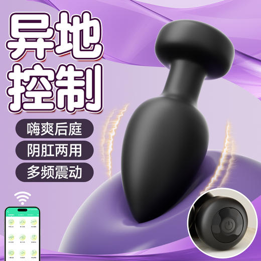 姬欲暴爽后庭肛塞震动阴肛两用异地调教外出穿戴 商品图2