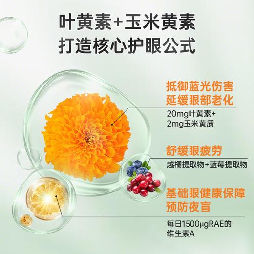 Nutripur叶黄素复合胶囊 纽崔朴 Lutein plus 叶黄素护眼胶囊 60粒 叶黄素 越橘 蓝莓 缓解视疲劳 商品图1