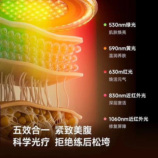 SKG腰部按摩器Q7Ultra健腹仪腰带燃腹部脂肪脉冲热敷暖肚子按摩仪 商品图3