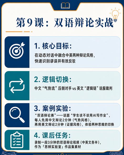 2026年 暑假班 中学生双语逻辑思辨课（美国top30教育测评副总监授课） 商品图9