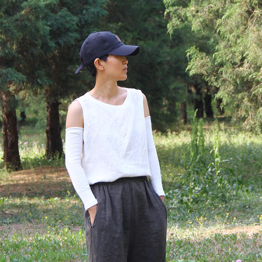麻+汉麻防晒袖集合 商品图3