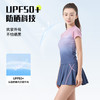 分体泳衣女两件套夏季新款学生游泳衣显瘦遮肚运动风女士泳衣套装 商品缩略图2