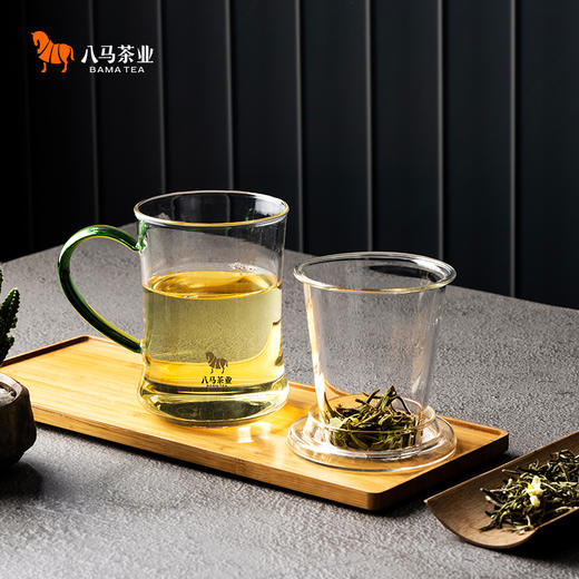 八马茶具｜茗润三件套泡茶杯380ml 商品图2