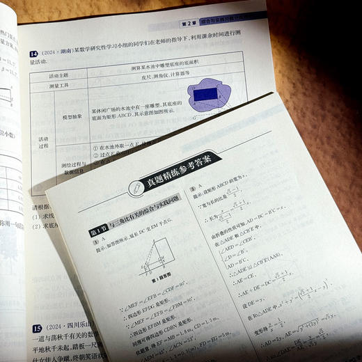 上海中考新题型 语文非连续性文本阅读通关60练 数学综合与实践问题解决与训练 商品图5