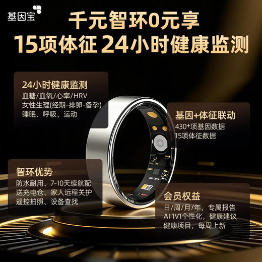 基因宝·会员尊享｜（全组版基因+智环+AI管家）10项权益 商品图2