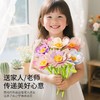 【会发光会唱歌的手工花束】DIY手工花朵压花机 儿童织物花束女孩花卉手工 花灯光创意玩具 小公主压花器 商品缩略图4