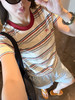 R*LLCALL正肩条纹短袖T恤060204 商品缩略图2