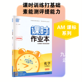 AM课标物理9上(科粤版)/初中作业本