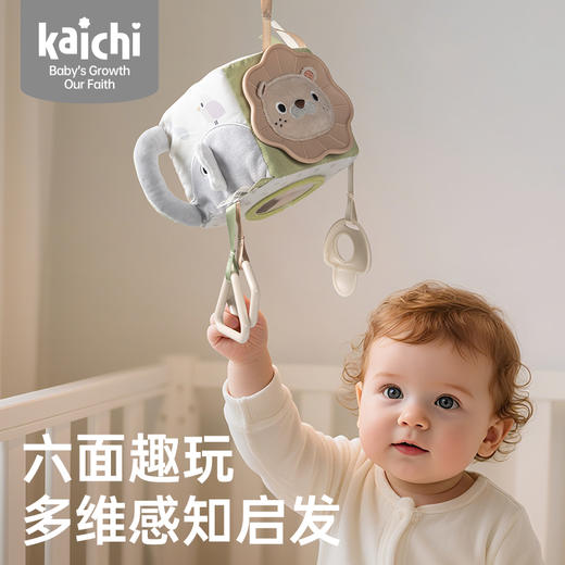 Kaichi凯驰 趴趴乐 宝宝趴玩成长套装 （9件套）婴儿安抚玩具满月礼0岁+ 商品图4
