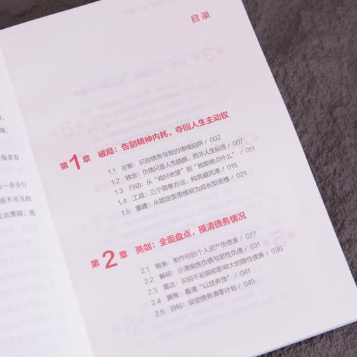 负债翻盘：从“负翁”到“富翁” 负债梳理还款增收实操指南 个人理财落地工具书籍 商品图2