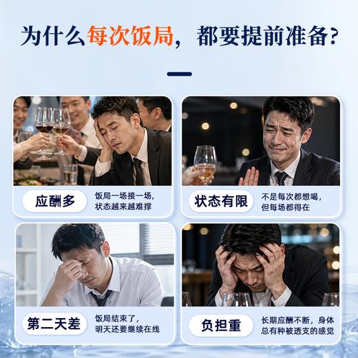 Dr.Reyna 瑞纳博士葛根膜片糖果 甄选原料 科学配比 快速分解乙醛 舒缓酒后不适 3片/盒 商品图2