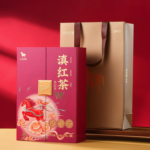 八马茶业 | 爱上茶·经典云南红茶滇红礼盒200g 商品图7