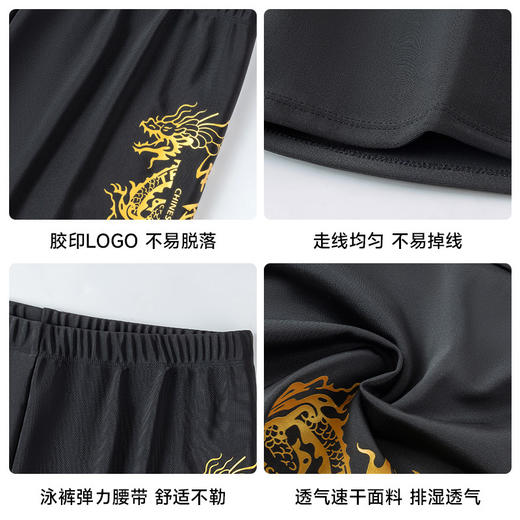 泳裤男大码平角舒适防尴尬速干沙滩裤休闲宽松时尚专业游泳裤 商品图3