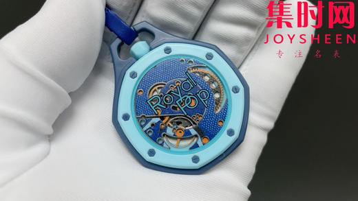 2026爆款来袭 彩色皇家橡树 斯沃琪爱彼皇家橡树联名系列 石英款 生物陶瓷壳 表径40mm 商品图2