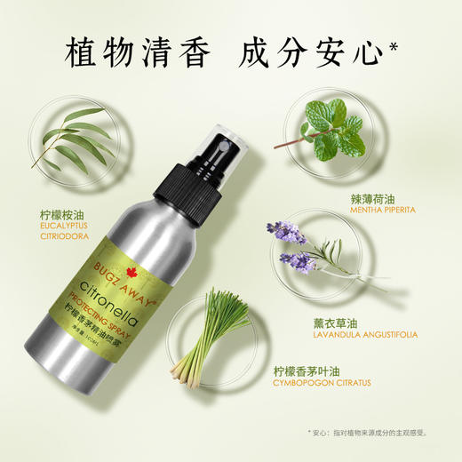 柠檬香茅精油喷雾100ml/瓶  S-37-1 （效期27-10） 商品图2