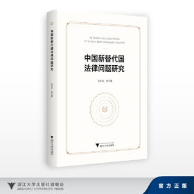中国新替代国法律问题研究/王永杰 傅盈盈 许晟玮 李也/浙江大学出版社