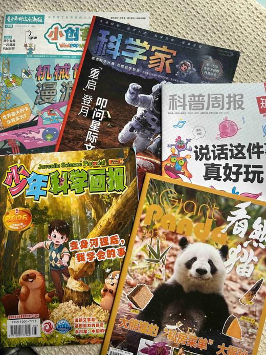 【暑期阅读】科普阅读兴趣包（少年科学画报领衔5本2026年现货组合） 商品图2